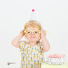 Meri Meri - Stripe & Pompom Mini Party Hats - Çizgili & Ponponlu Mini Parti Şapkaları Meri Meri - Stripe & Pompom Mini Party Hats - Çizgili & Ponponlu Mini Parti Şapkaları
