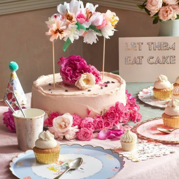 Meri Meri - Flower Bouquet Cake Topper - Çiçek Buketi Pasta Süsü