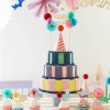 Meri Meri - Happy Birthday Cake Topper - Happy Birthday Pasta Süsü Meri Meri - Happy Birthday Cake Topper - Happy Birthday Pasta Süsü