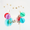 Meri Meri - Happy Birthday Cake Topper - Happy Birthday Pasta Süsü Meri Meri - Happy Birthday Cake Topper - Happy Birthday Pasta Süsü