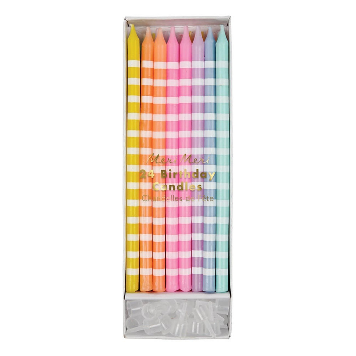 Meri Meri - Pastel Party Candles - Pastel Parti Mumları - 134920 - 636997211039