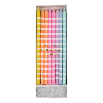 Meri Meri - Pastel Party Candles - Pastel Parti Mumları