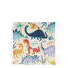 Meri Meri - Dinosaur Napkins - Dinozor Peçete - L - 16'lı Meri Meri - Dinosaur Napkins - Dinozor Peçete - L - 16'lı