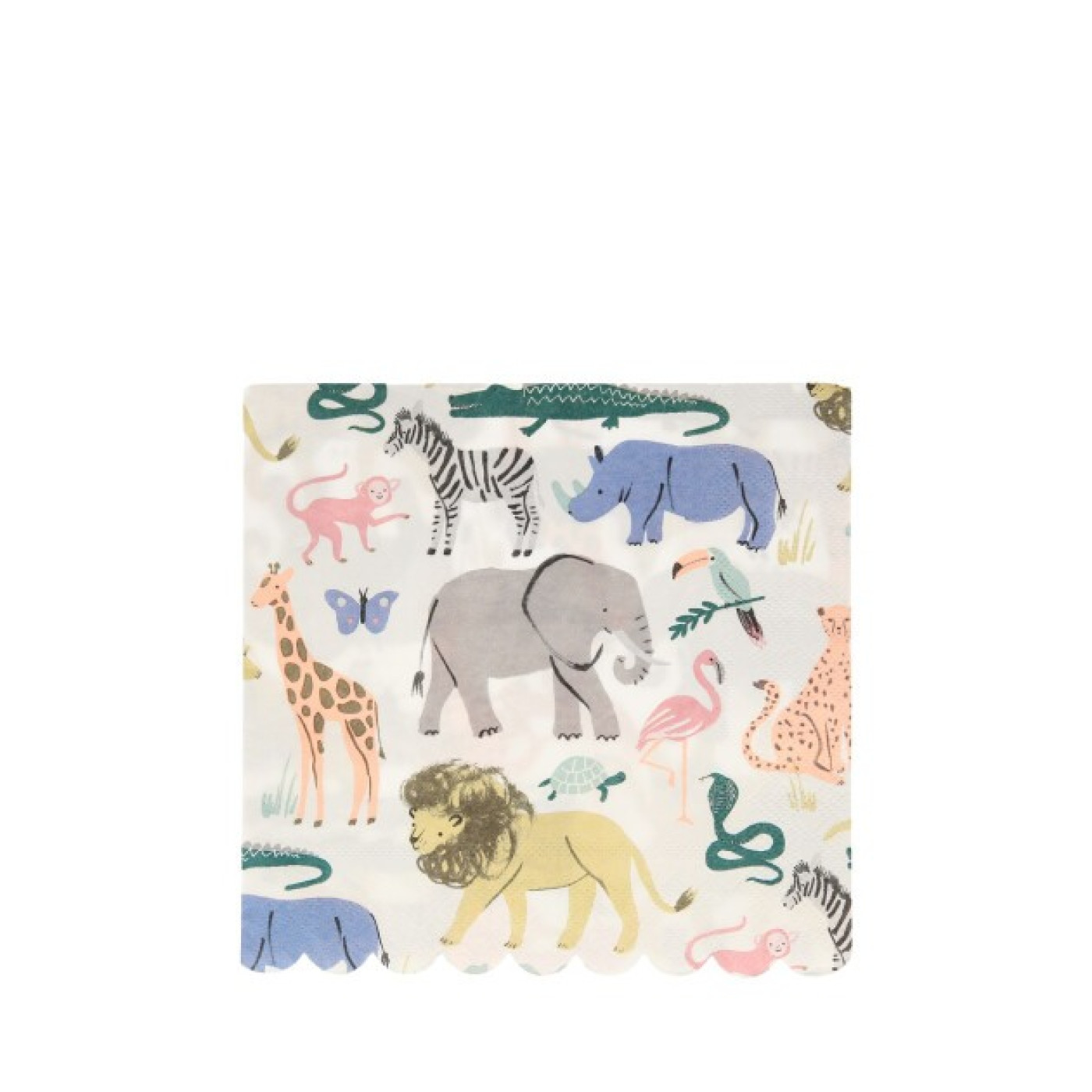 Meri Meri - Safari Napkins - Safari Peçete - L - 20li