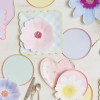 Meri Meri - Flower Garden Plates - Çiçek Bahçesi Tabaklar - S - 8li