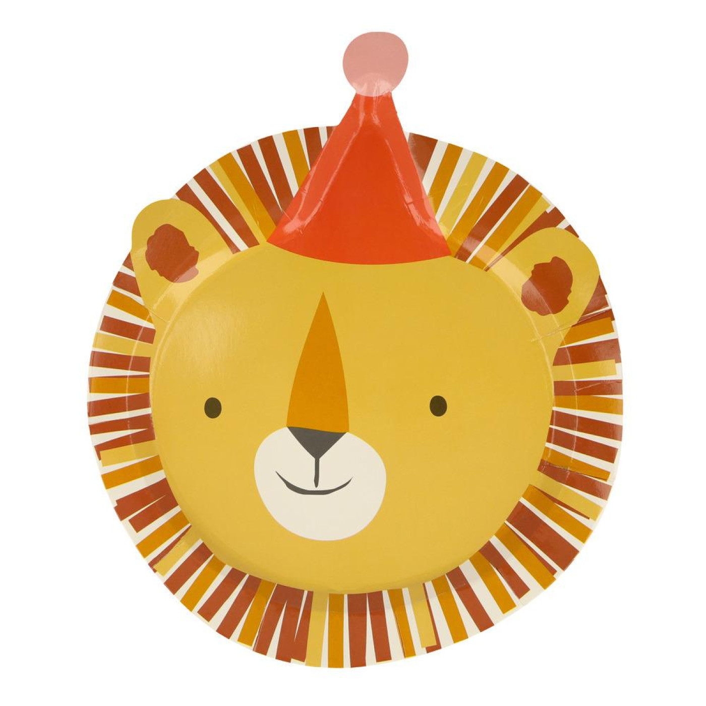 Meri Meri Meri Meri - Animal Parade Die Cut Plates - Hayvan geçit Töreni Tabaklar (8'li) - Doğum Günü Konseptleri Görseli
