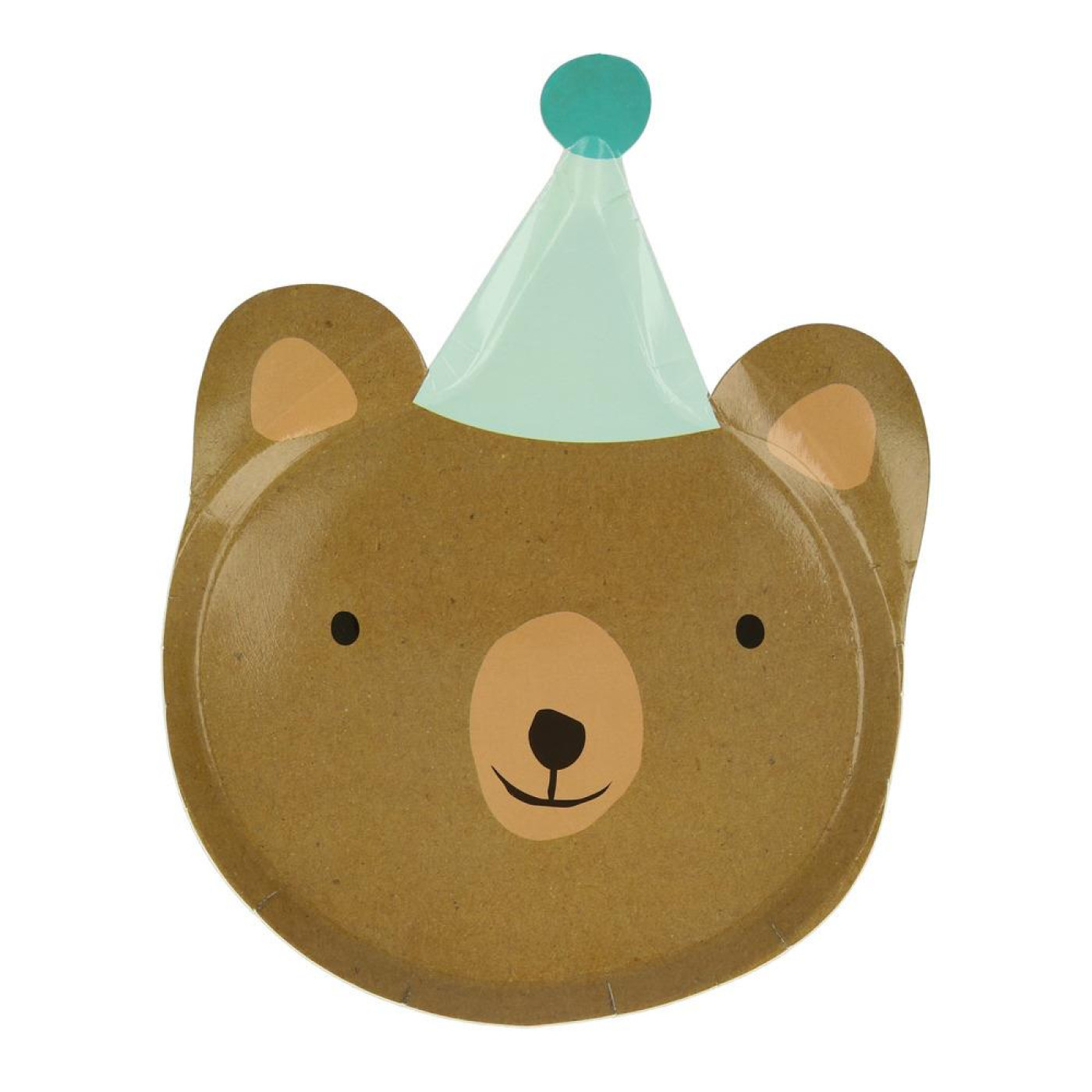 Meri Meri Meri Meri - Animal Parade Die Cut Plates - Hayvan geçit Töreni Tabaklar (8'li) - Doğum Günü Konseptleri Görseli