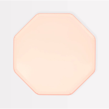 Meri Meri - Ballet Slipper Pink Side Plates - Ballet Rengi Tabaklar (M) (x8)