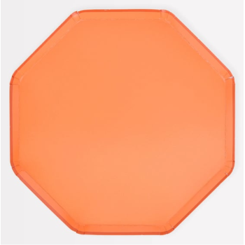 Meri Meri - Papaya Dinner Plates - Papaya Rengi Tabaklar (L) (X8) Meri Meri - Papaya Dinner Plates - Papaya Rengi Tabaklar (L) (X8)