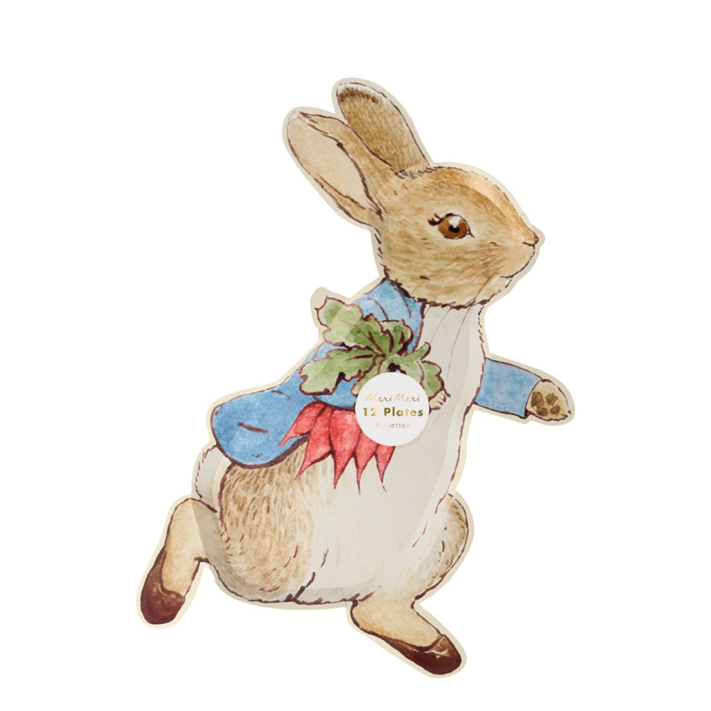 Meri Meri Meri Meri - Peter Rabbit Plates - Peter Rabbit Tabak - 12'li - 620,00TL TL - Kiki's Corner Meri Meri Meri Meri - Peter Rabbit Plates - Peter Rabbit Tabak - 12'li - Doğum Günü Konseptleri Görseli