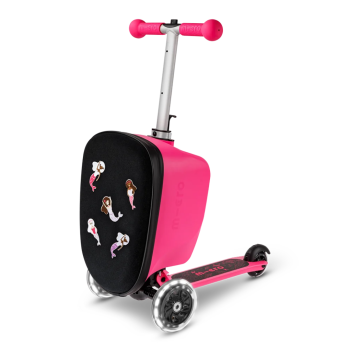 Micro - Scooter Luggage Junior Patch & Play Pink