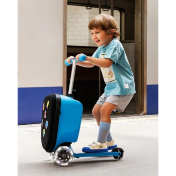 Micro - Scooter Luggage Junior Patch & Play Blue
