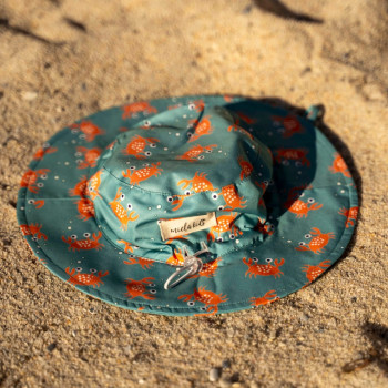 UV Korumalı Crazy Crab Şapka 1-3 Yaş