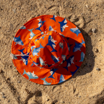 UV Korumalı Shark Şapka 0-1 Yaş