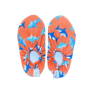 Kaydırmaz Havuz/Deniz Patik - Shark 30-32 Numara
