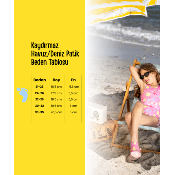 Kaydırmaz Havuz/Deniz Patik - Jungle 33- 35 Numara Kaydırmaz Havuz/Deniz Patik - Jungle 33- 35 Numara