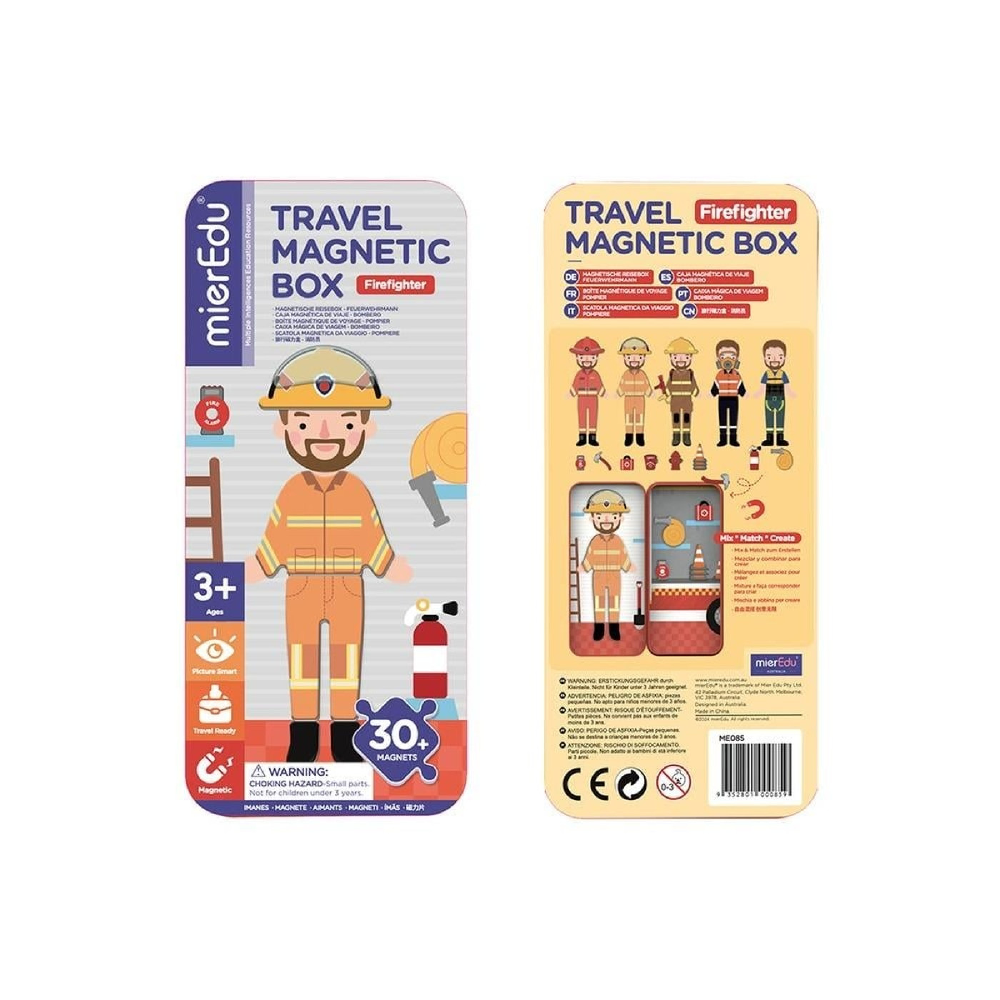 Manyetik Puzzle Kutusu - İtfaiyeci - ST01244 - 9352801000859