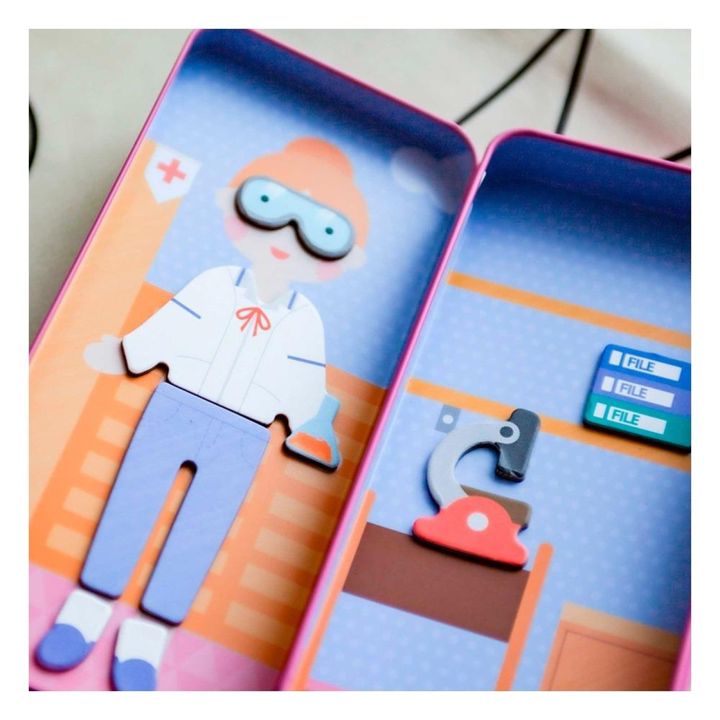 Manyetik Puzzle Kutusu - Sağlık Çalışanı - ST01237 - 9352801000873