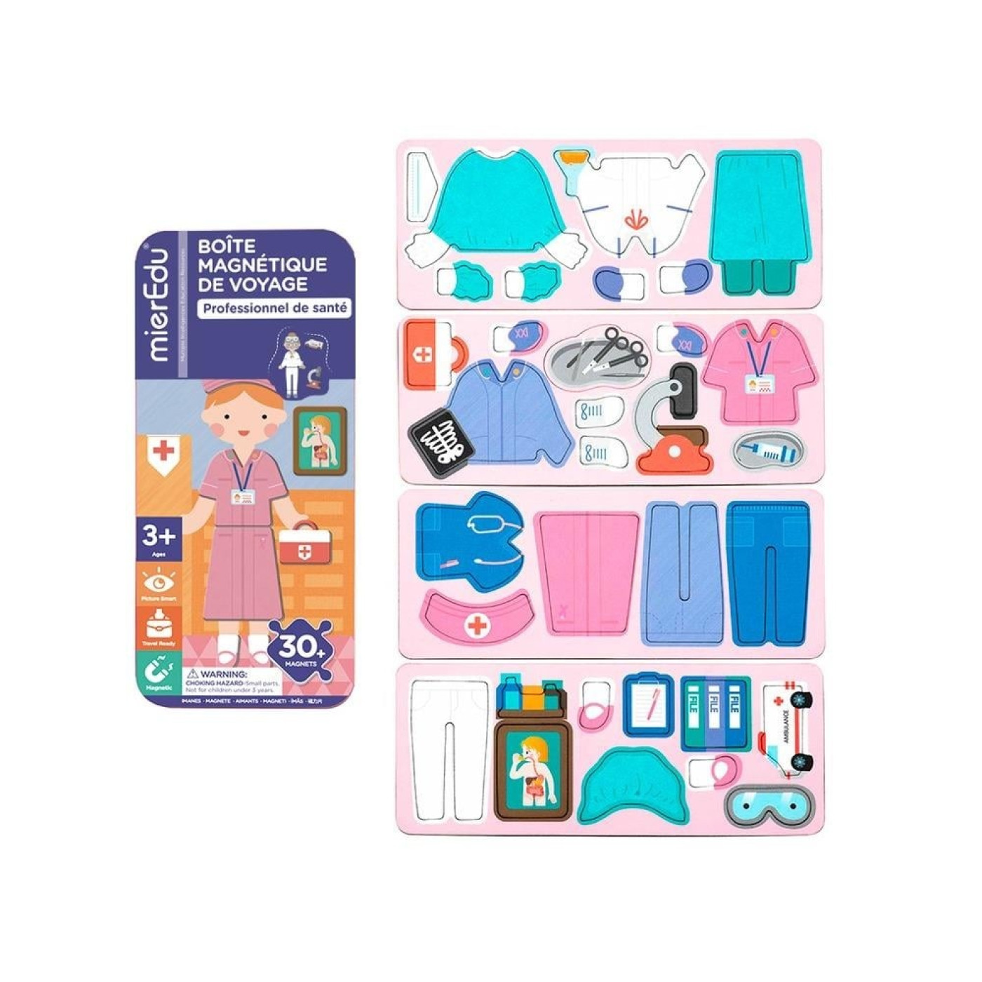 Manyetik Puzzle Kutusu - Sağlık Çalışanı - ST01237 - 9352801000873