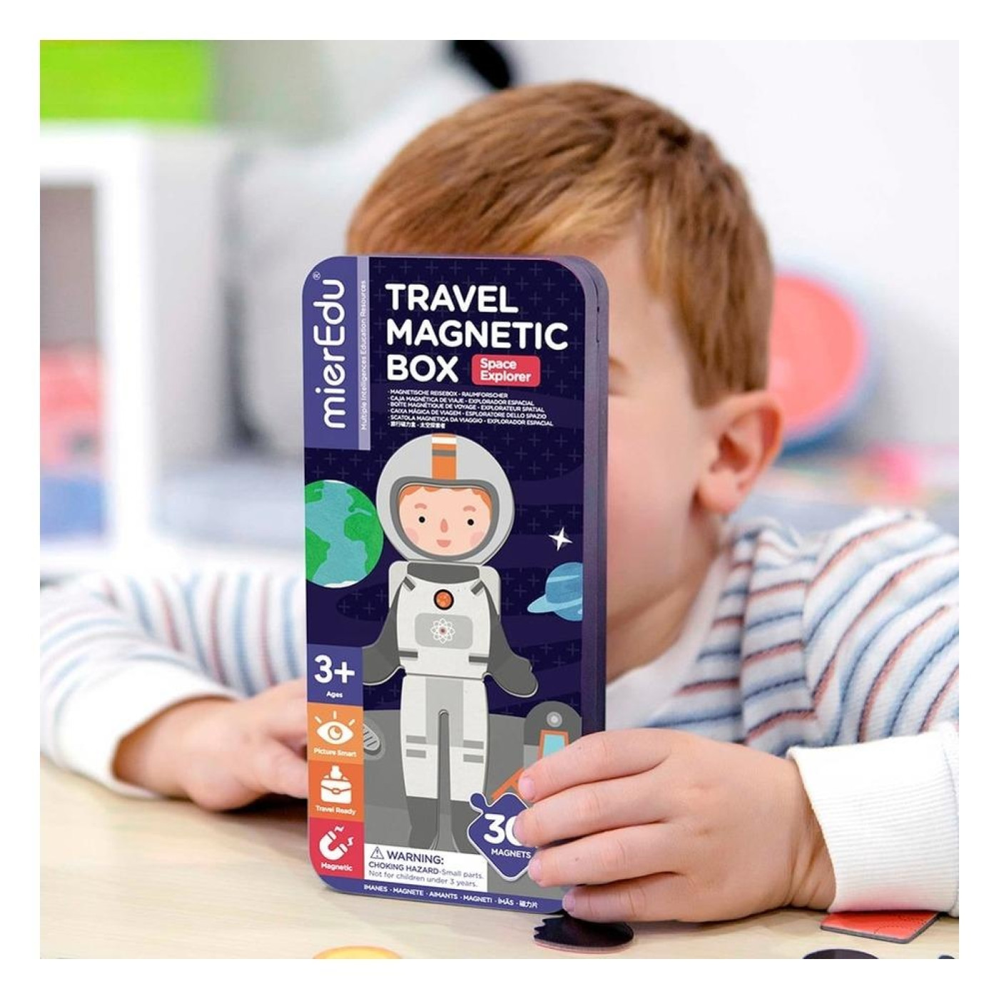 Manyetik Puzzle Kutusu - Uzay Maceraları - ST01245 - 9352801000828