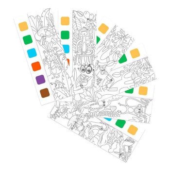 Cep Boy Sulu Boya Kitabı - Hayvan Dostlar Cep Boy Sulu Boya Kitabı - Hayvan Dostlar