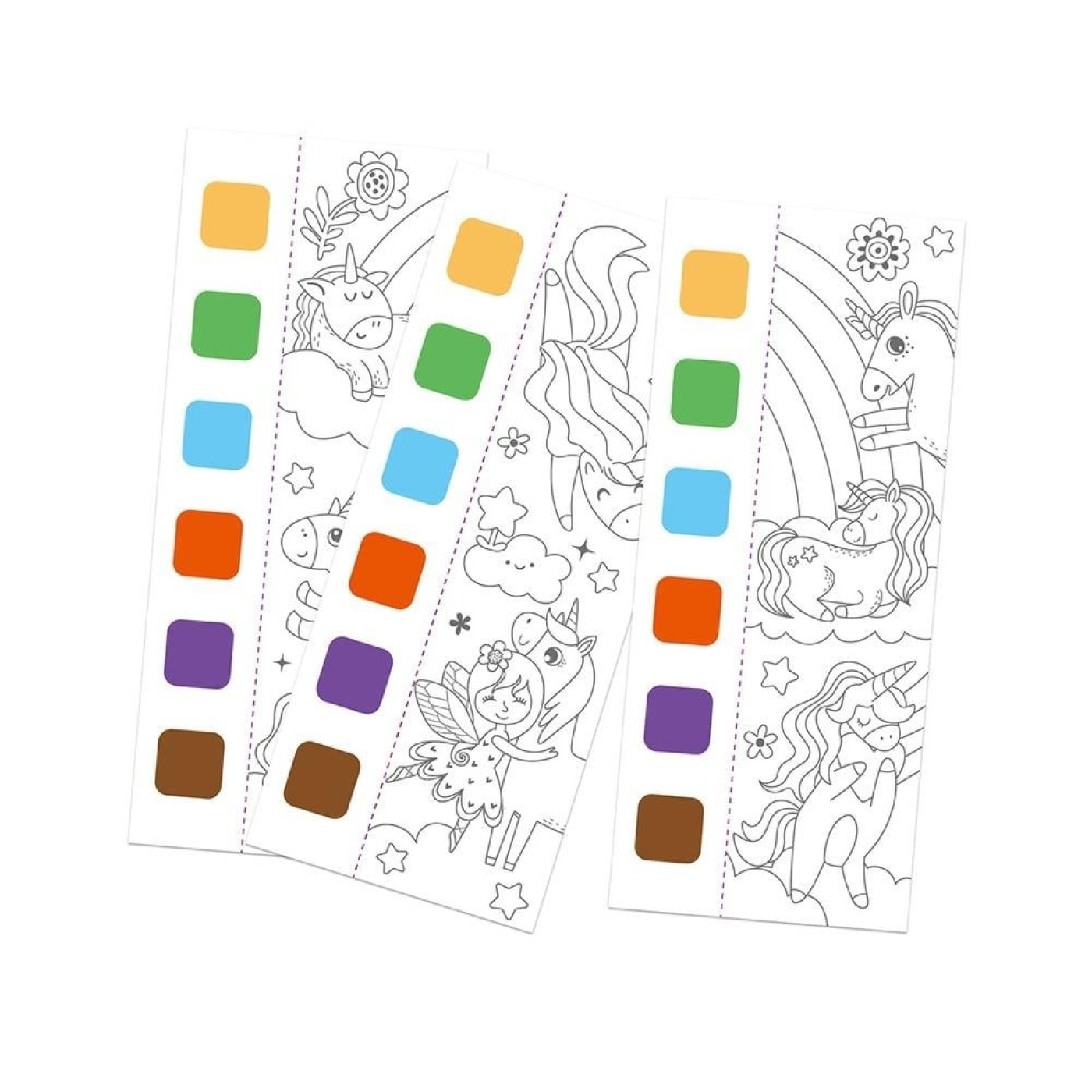 Cep Boy Sulu Boya Kitabı - Unicorns - ST01251 - 9352801004864