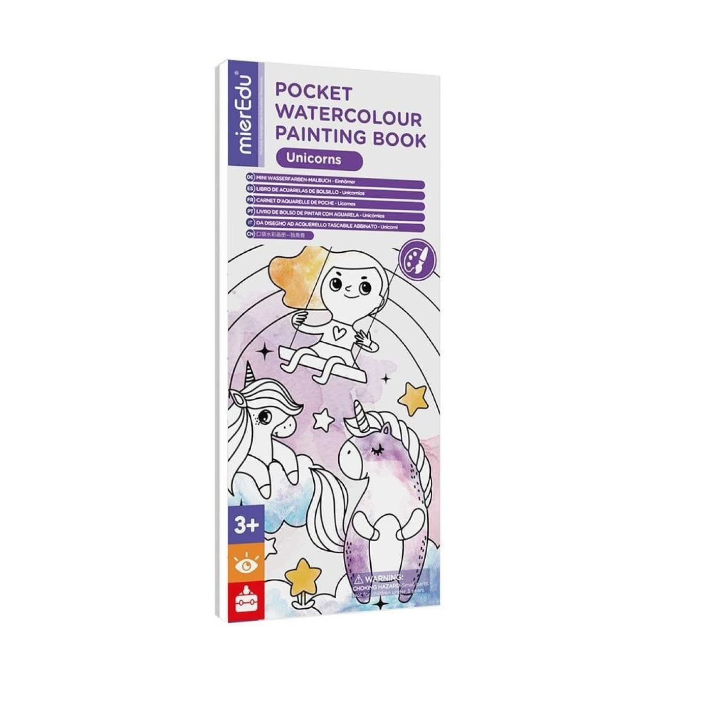 Cep Boy Sulu Boya Kitabı - Unicorns - ST01251 - 9352801004864