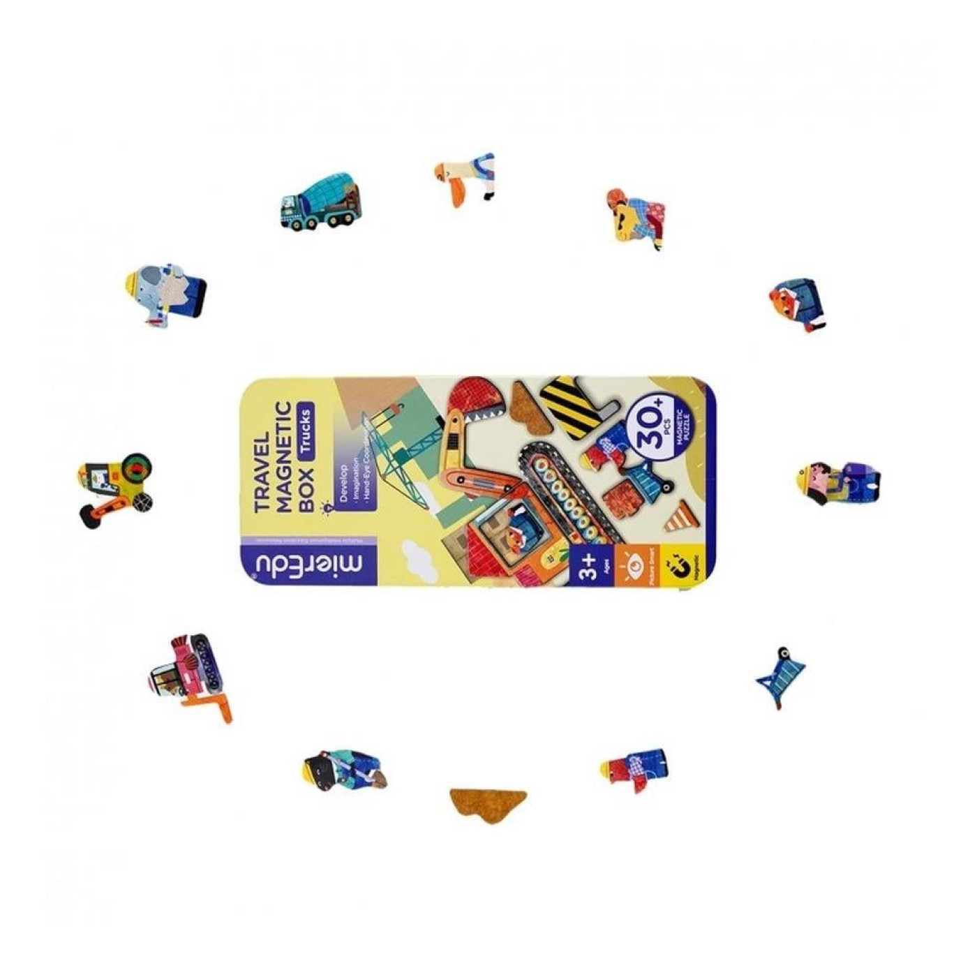 Manyetik Seyahat Kutusu - İnşaat Sahası - ST01252 - 9352801001146