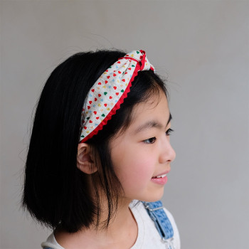 Mimi & Lula Heart Print Knotted Alice Taç Mimi & Lula Heart Print Knotted Alice Taç