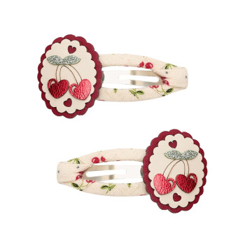Mimi & Lula Scallop Framed Cherries 2'li Toka