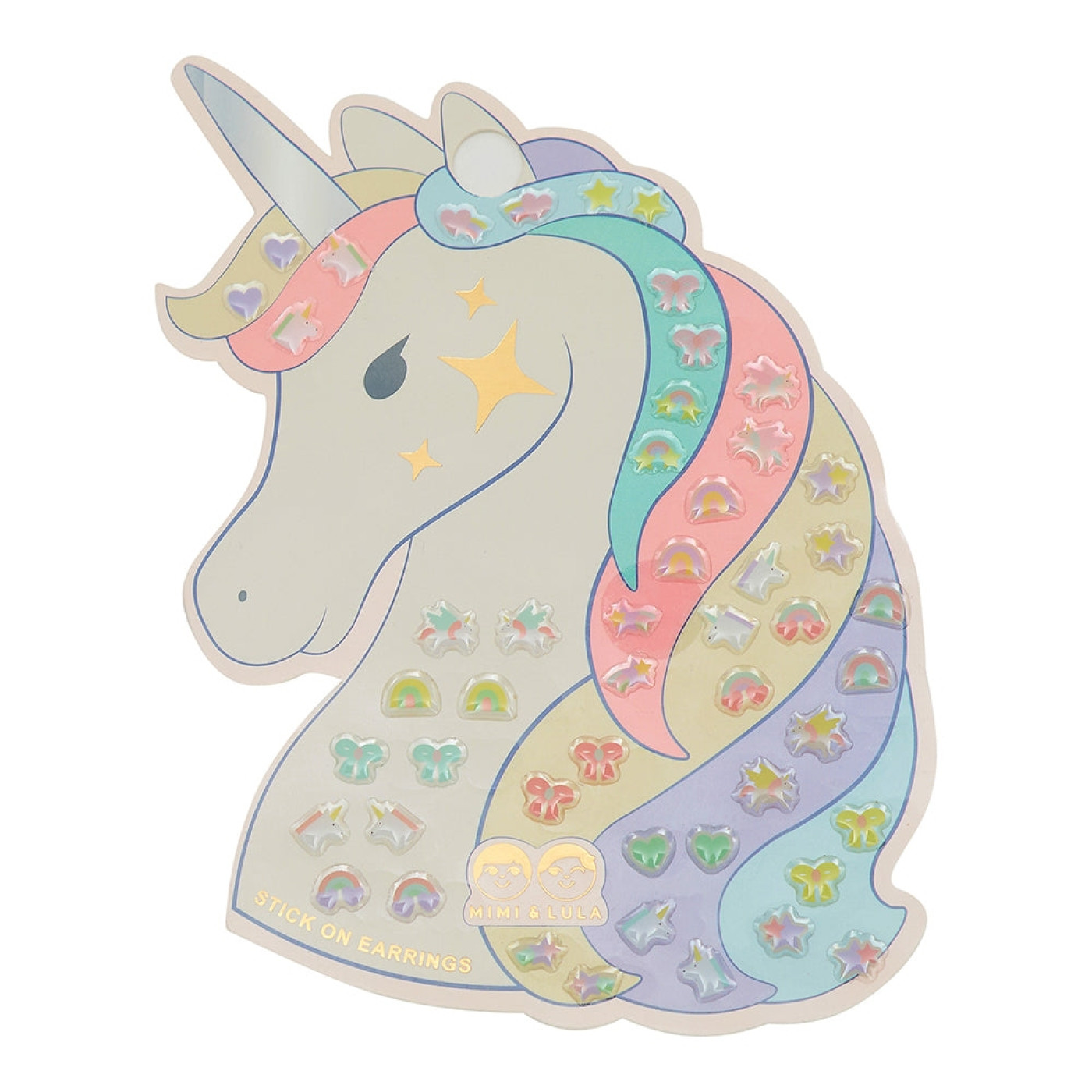 Mimi & Lula Unicorn Sticker Küpe Mimi & Lula Unicorn Sticker Küpe