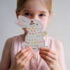 Mimi & Lula Easter Sticker Küpe Mimi & Lula Easter Sticker Küpe