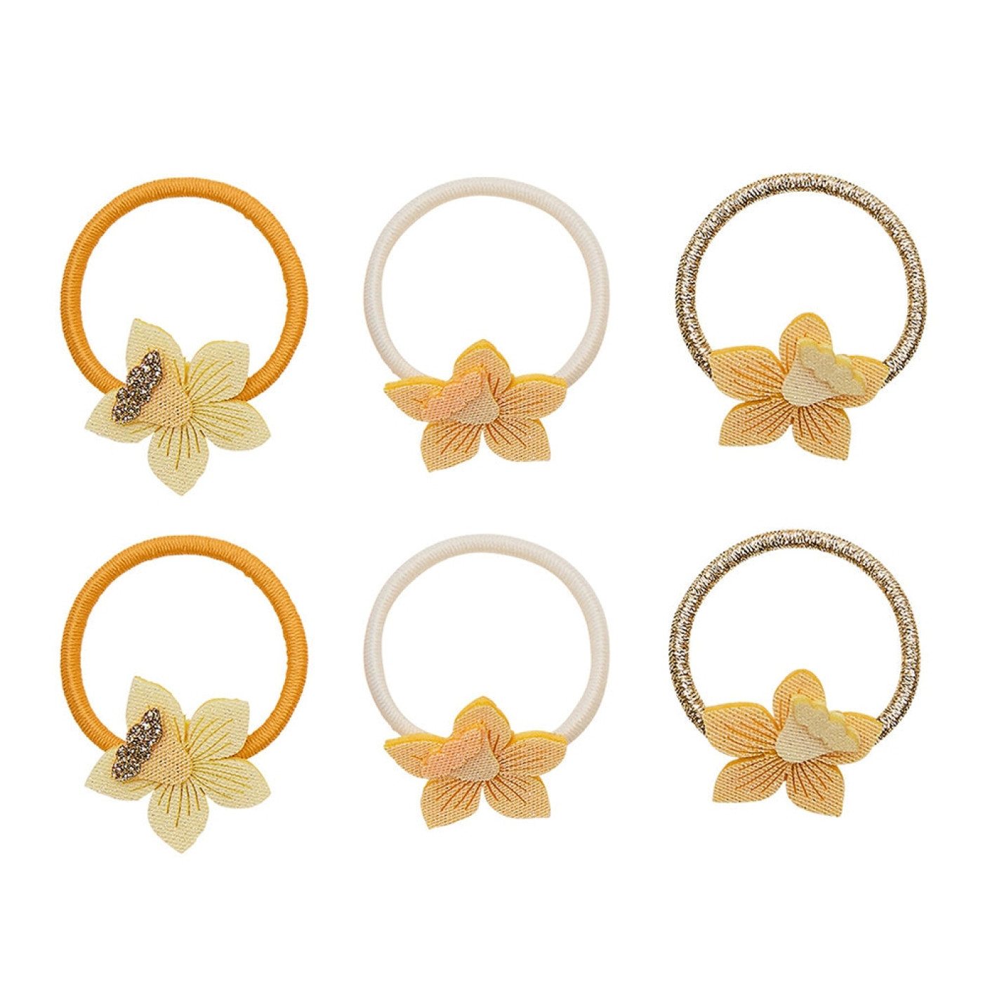 Mimi & Lula Mimi & Lula Daffodil Mini 6lı Lastik Toka - 845,00TL TL - Kikis Corner Mimi & Lula Daffodil Mini 6lı Lastik Toka - Takı & Toka & Aksesuar Görseli