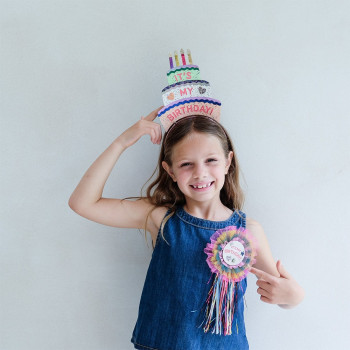 Mimi & Lula Birthday Cake Taç Mimi & Lula Birthday Cake Taç