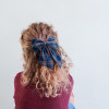 Mimi & Lula Tartan Agnes Bow 2'li Toka - Green - 172075-17 - 5061064830991