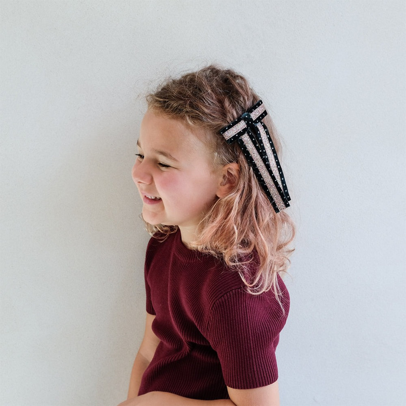 Mimi & Lula Circus Glitter Bow Toka - Green - 5061064830694 Mimi & Lula Circus Glitter Bow Toka - Green - 172045-17 - 5061064830694