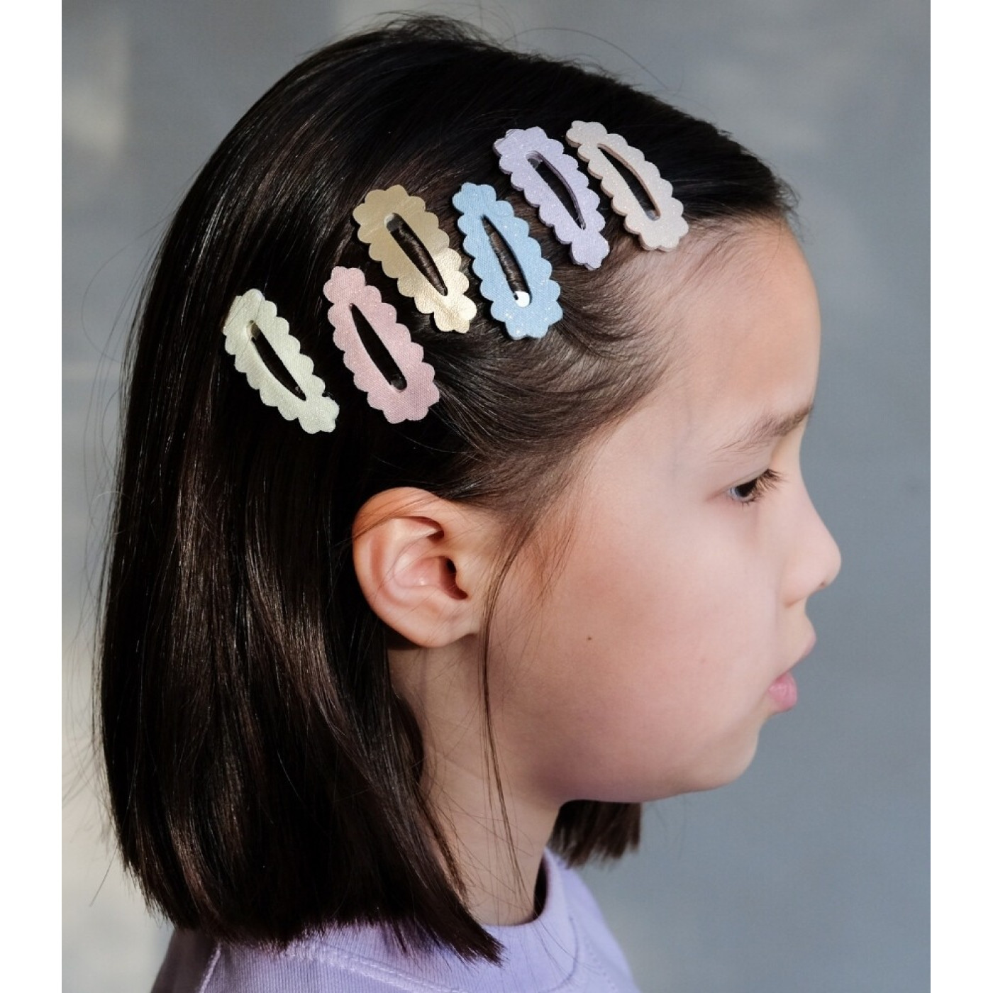 Mimi & Lula Scalloped Sparkle Mini 5’li Toka - 5060925059243 - 5060925059243