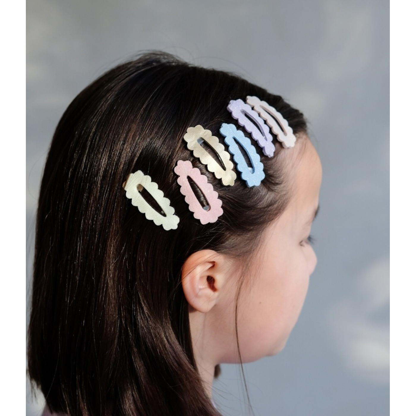 Mimi & Lula Scalloped Sparkle Mini 5’li Toka - 5060925059243 - 5060925059243