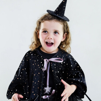 Mimi & Lula - Raven Cadı Pelerin