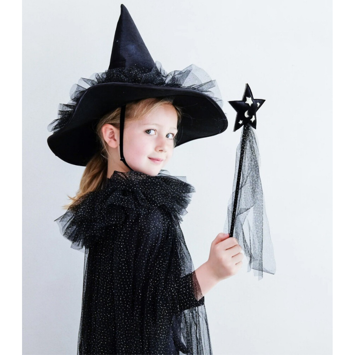 Mimi & Lula Raven Cadı Pelerin - ST00206 - 5060925054972