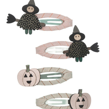Mimi & Lula - Witch & Pumpkin 4’lü Toka