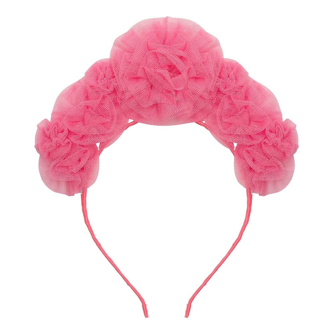 Mimi & Lula Pink Ruffle Flower Taç - 5061064832018 Mimi & Lula Pink Ruffle Flower Taç - 175019-04 - 5061064832018