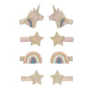 Mimi & Lula Celeste Unicorn Mini 8'li Toka - 172033-27 - 5061064830588