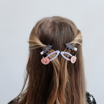 Mimi & Lula - Pumpkin & Bat 4'lü Toka