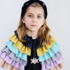 Mimi & Lula - Rainbow Ruffle Pelerin