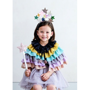Mimi & Lula - Rainbow Ruffle Pelerin