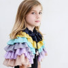 Mimi & Lula - Rainbow Ruffle Pelerin