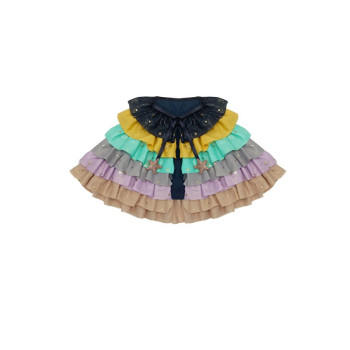 Mimi & Lula - Rainbow Ruffle Pelerin