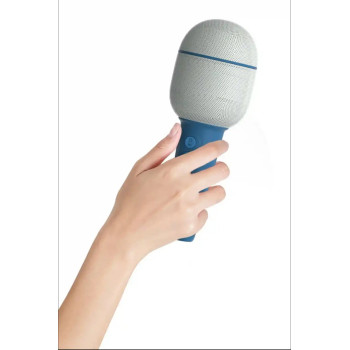 5 Farklı Eğlenceli Ses Efektli Karaoke Mikrofon ve Bluetooth Hoparlör - Mavi 5 Farklı Eğlenceli Ses Efektli Karaoke Mikrofon ve Bluetooth Hoparlör - Mavi