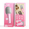 5 Farklı Eğlenceli Ses Efektli Karaoke Mikrofon ve Bluetooth Hoparlör - Pembe - 3701613300729 5 Farklı Eğlenceli Ses Efektli Karaoke Mikrofon ve Bluetooth Hoparlör - Pembe - ST01001 - 3701613300729